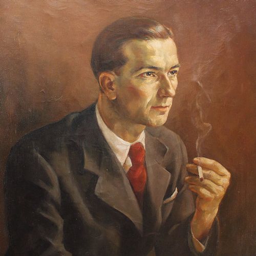 fig 3. Otakar Baran, Portrait Of A Young Man