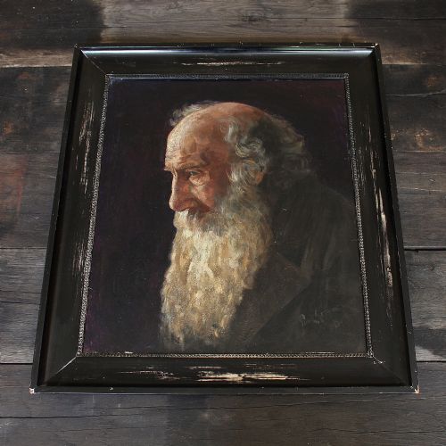fig 2. Paul Edmund Graf, Portrait Of An Older Gentleman, Museum Exhibited