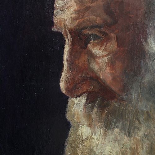 fig 3. Paul Edmund Graf, Portrait Of An Older Gentleman, Museum Exhibited
