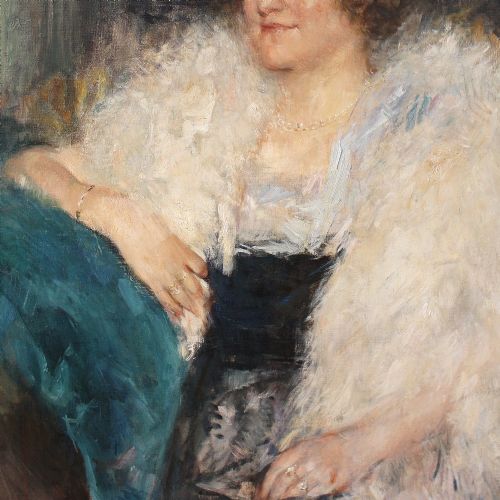 fig 2. Jean Laudy, Portrait Of Madame Pierrard