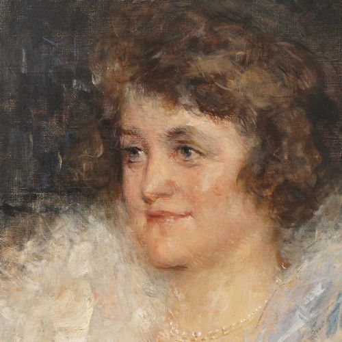 fig 3. Jean Laudy, Portrait Of Madame Pierrard