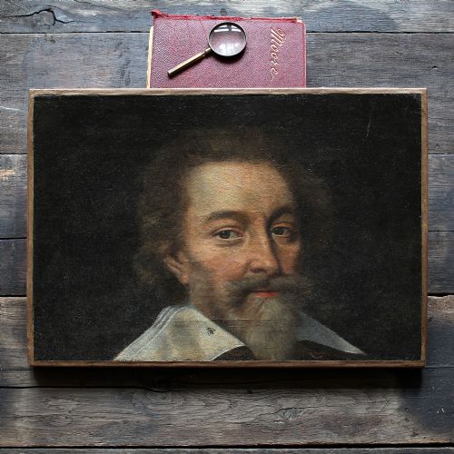 Portrait of a Gentleman with a Fly, 17th-century Oil on Canvas