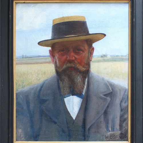 fig 1. Heinrich Dohm, Portrait Of PC Petersen
