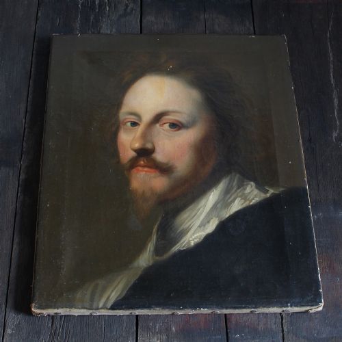 fig 2. After Sir Anthony Van Dyck, Portrait Of Nicholas Lanier