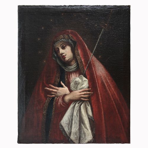 fig 1. 17th-Century Mannerist School, Mater Dolorosa