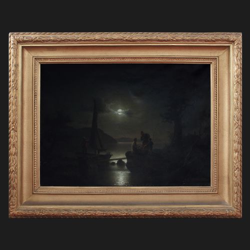 fig 1. Ehrnfried Wahlqvist, Twilight Fishing, Swedish Nocturne