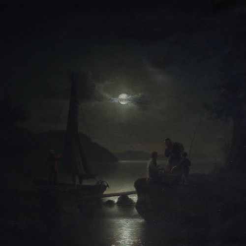 fig 2. Ehrnfried Wahlqvist, Twilight Fishing, Swedish Nocturne