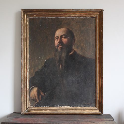 fig 1. Portrait Of A Seated Gentleman, c.1900