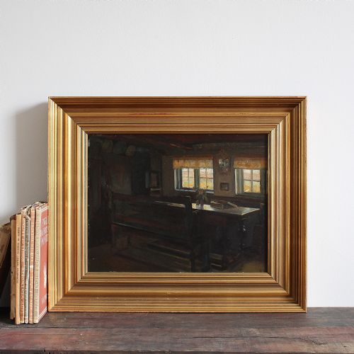 fig 1. Valdemar Kornerup, Interior Scene