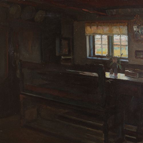 fig 3. Valdemar Kornerup, Interior Scene