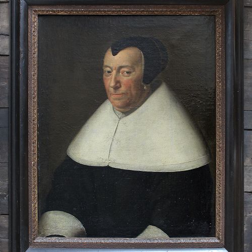 fig 3. 17th-Century Dutch School Portrait Of A Lady