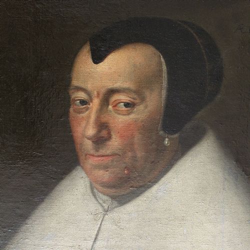 fig 4. 17th-Century Dutch School Portrait Of A Lady