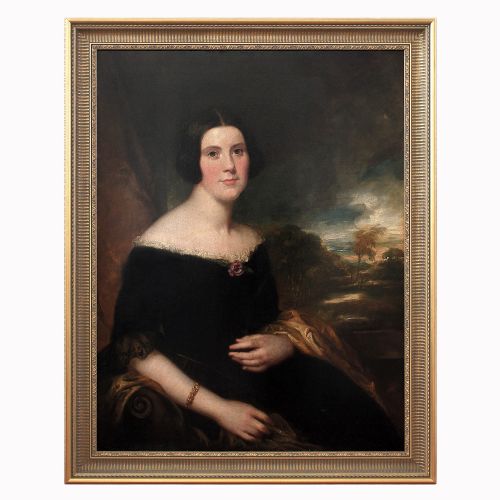 Attr. George Clint, Portrait of Lydia Augusta Allen