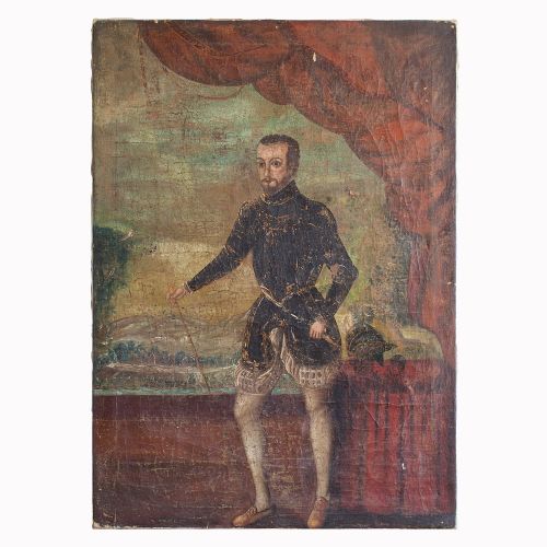 17th-century Portrait of a Spanish Actor