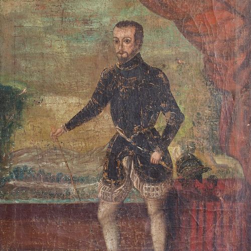 fig 1. 17th-Century Portrait Of A Spanish Actor