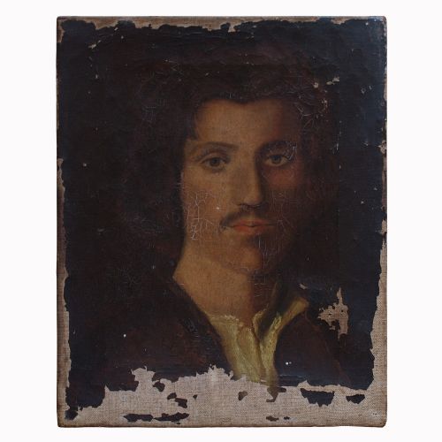 Original Antique Portrait, for Nell, Oil Painting, 19th Century, English