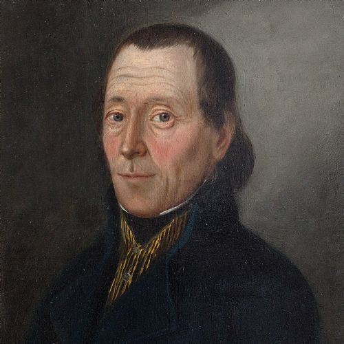 fig 1. Johan Pankraz Koeber, Portrait of Sebastian Altegger