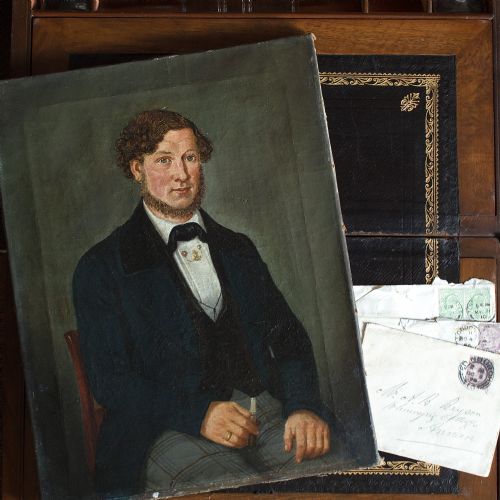 fig 1. Portrait Of A Gentleman With An Earring