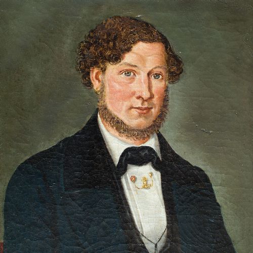 fig 2. Portrait Of A Gentleman With An Earring