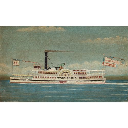 fig 1. After James Bard, the Paddle Steamer Morrisania