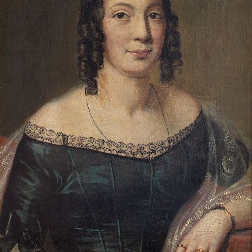 fig 1. 19th-Century Portrait Of Kathe Holm Nee Ahlefeldt
