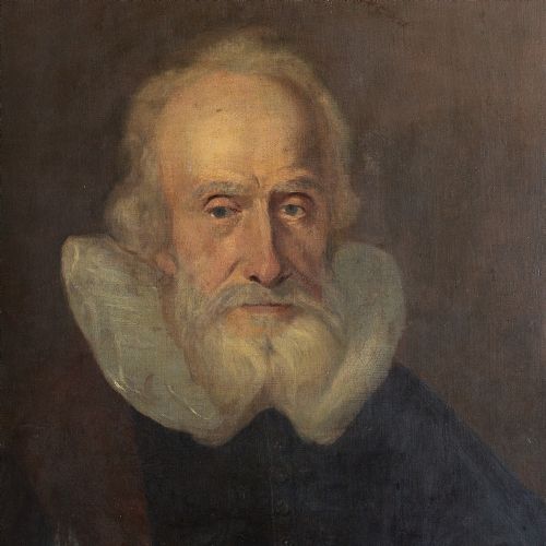 fig 2. 19th-Century Portrait Of An Elizabethan Gentleman, Oil On Canvas, British
