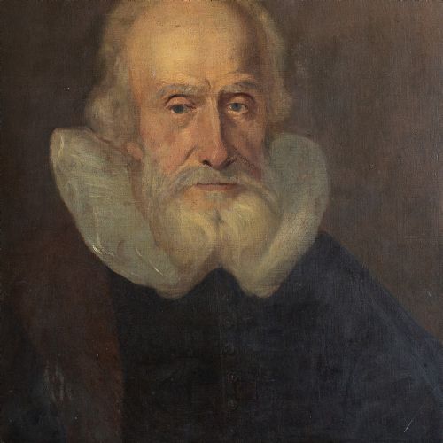 fig 3. 19th-Century Portrait Of An Elizabethan Gentleman, Oil On Canvas, British