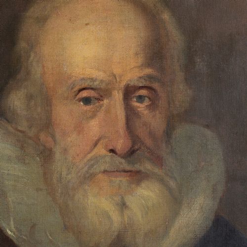 fig 4. 19th-Century Portrait Of An Elizabethan Gentleman, Oil On Canvas, British