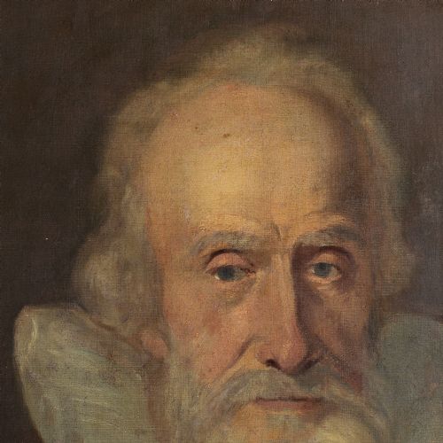 fig 5. 19th-Century Portrait Of An Elizabethan Gentleman, Oil On Canvas, British