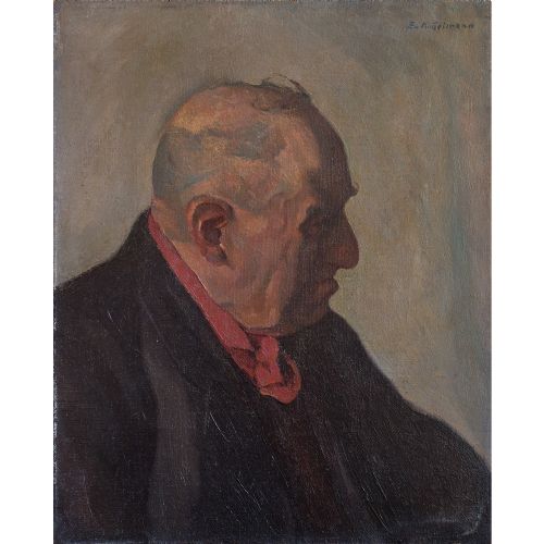 Early 20th-century German School Portrait of an Older Gentleman