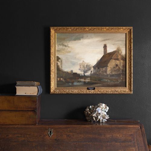 fig 1. Philip Hugh Padwick, Autumnal Landscape With Cottage