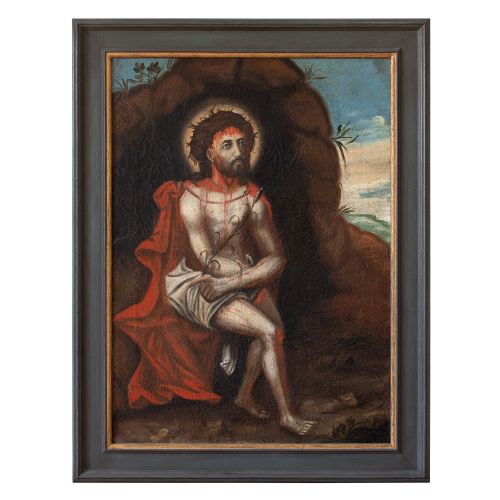 18th-century German School Oil Painting, the Resurrection of Jesus Christ