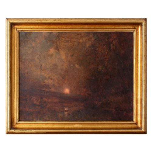 Pierre Reynaud, Le Soir Près Roanne, Oil Painting, Impressionism