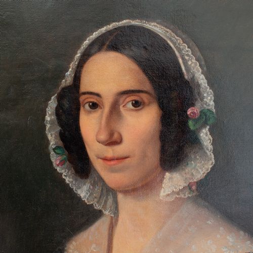 fig 5. Hermann Goldschmidt, Portrait Of A Lady With A Cameo