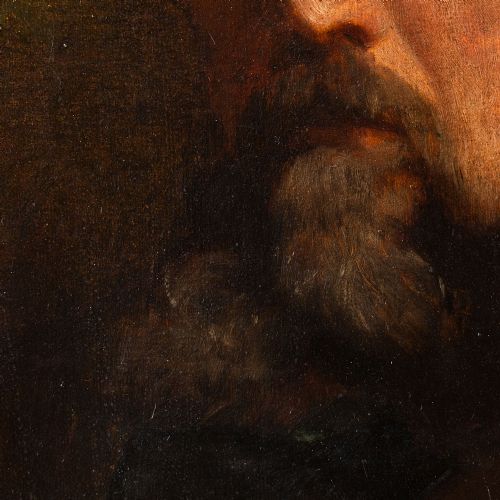 fig 1. Henri Charrier, Portrait Of An Artist, 19th Century Oil Painting