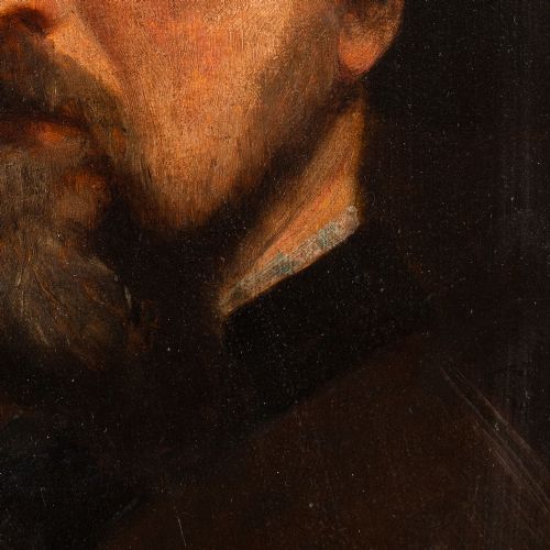 fig 2. Henri Charrier, Portrait Of An Artist, 19th Century Oil Painting