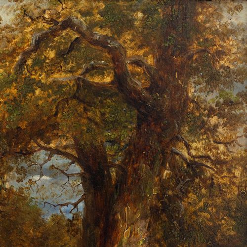 fig 2. Circle Of David Cox Senior, The Woodcutters, 19th Century English School Oil Painting