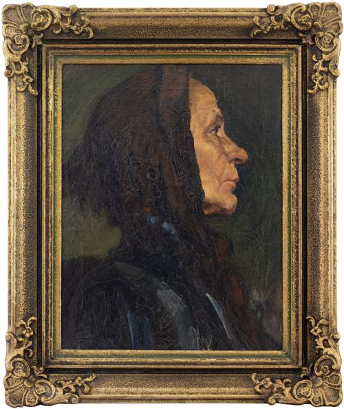 Early 20th-century German School, Portrait of an Older Woman