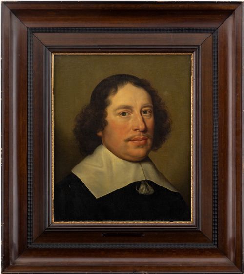 Attr. Bartholomeus Van Der Helst, Portrait of a Gentleman, 17th Century Antique Oil Painting