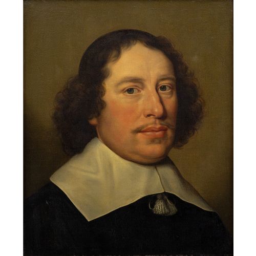 fig 1. Attr. Bartholomeus Van Der Helst, Portrait Of A Gentleman, 17th Century Antique Oil Painting