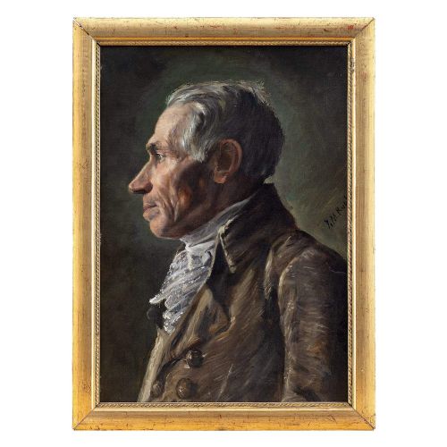 Johann Michael Kupfer, Portrait of a Gentleman, Oil Painting