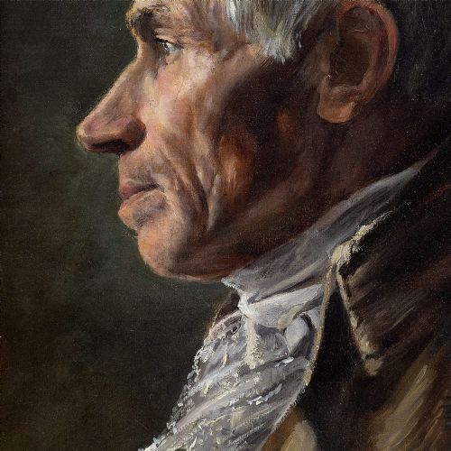 fig 3. Johann Michael Kupfer, Portrait Of A Gentleman, Oil Painting
