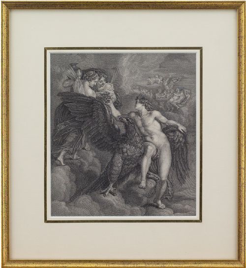 Pair of 19th-century Classical Engravings After Rubens & Chasselat