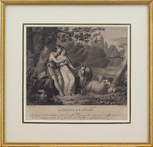 fig 1. Pair Of 19th-Century Classical Engravings After Rubens & Chasselat