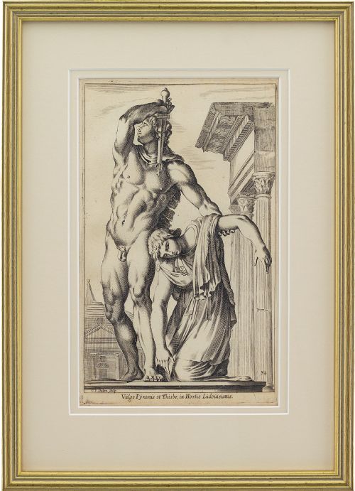 Cornelis Van Dalen, Six Classical 17th-century Engravings
