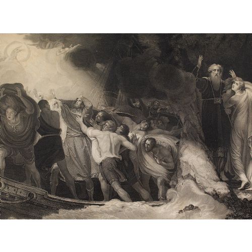 fig 2. Pair Of Georgian Shakespeare Engravings