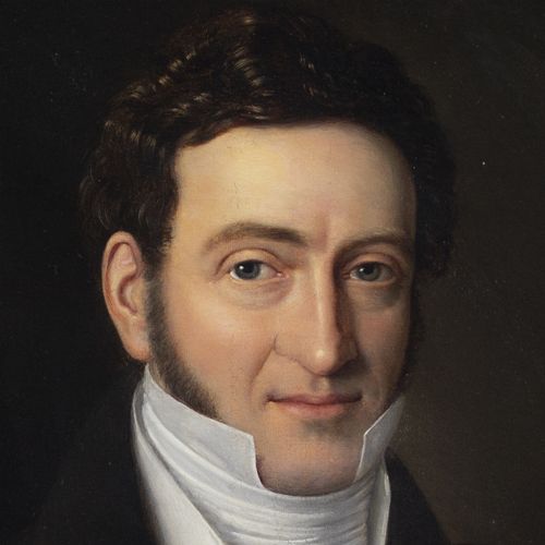 fig 2. Julius Friedlænder, Portrait Of A Gentleman - Antique Oil Painting