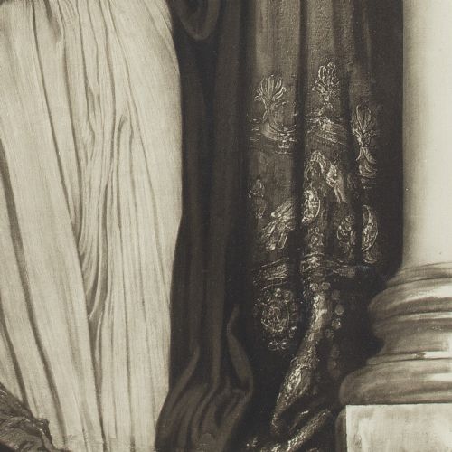 fig 4. After Frederic Lord Leighton, The Last Watch Of Hero - Large Antique Photogravure