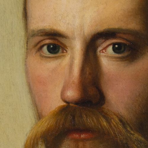 fig 2. Christian Eckardt, Portrait Of Johan Jacob Elmqvist - Antique Oil Painting