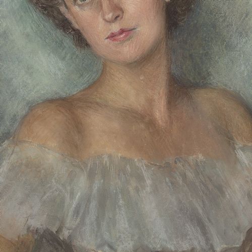 fig 3. Arlette Ryan, Portrait For A Friend - Vintage Pastel